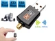 WiFi USB адаптер Digital Мережева карта 2,4 ГГц/5 ГГц LAN 600 Мбіт Чорний (1008-983-00) - зображення 6