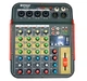 Портативный микшерный пульт WVNGR F6-BT, Bluetooth, USB, Karaoke, mp3, AUX - изображение 2