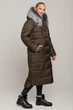 Пальто Miorichi Barbara 50 Хакі (01021-khaki-green50) - зображення 3
