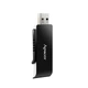 Флеш-накопитель USB3.2 64GB Apacer AH350 Black (AP64GAH350B-1) - изображение 6