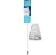 Швабра для пола Smart "Бытовая" Mopp Microfiber System белая с 2 насадками 45х150 см - изображение 1
