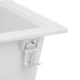 Кухонная мойка Lidz 460х515/200 WHI-01 (LIDZWHI01460515200) - изображение 4