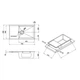 Мойка MIXXUS MX7844-200x1.2-PVD-BRONZE (MX0562), бронза - изображение 2