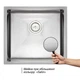 Кухонная мойка Qtap D4843 Satin 2.7/1.0 мм (QTD484310) - изображение 3