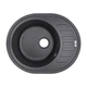 Кухонная мойка Lidz 620x500/200 BLA-03 (LIDZBLA03620500200) - изображение 1