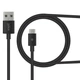 Дата кабель USB 2.0 AM to USB-C 1.2m black Piko (1283126489174) - зображення 1