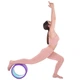 Колесо для йоги массажное Fit Wheel Yoga FI-2436 фиолетовый - изображение 16