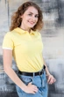 Футболка поло женская TvoePolo однотонная XS Желтое (5717-04xs) - изображение 2