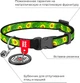 Нашийник для собак нейлоновий Collar WAUCAT Nylon з QR-паспортом, малюнок "Авокадо", пластиковий фастекс, XS, Ш 10 мм, Д 20-30 см (5280) - зображення 4