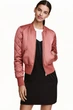 Бомбер H&M Ж1058033 (03145224) колір рожевий XXS - изображение 3