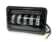 Дополнительные светодиодные фары LED 75W с ДХО 01-75W прямоугольные ближний - изображение 1