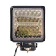 Дополнительные светодиодные фары LED Лидер 1-66W 66W Cree с ДХО квадратные дальний - изображение 1