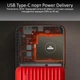 УМБ Promate Titan-30C 30000 mAh, 18W USB-C PD, 18W USB-A QC3.0, 12W USB-А Red (titan-30.red) - изображение 5