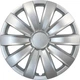 Автомобільні ковпаки SKS 226 R14 4 шт Сріблясті (з логотипом Seat) - зображення 2
