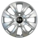 Автомобильные колпаки SKS 225 R14 4 шт Серебристые (с логотипом Hyundai) - изображение 1