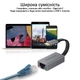 Переходник Promate GigaLink-C USB Type-C/Ethernet 1Гбит/c Grey (gigaLink-c.grey) - изображение 5