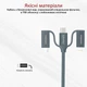 Кабель Promate PentaPower USB-C/USB-А to USB-C/microUSB/Lightning 1.2 м Grey (pentapower.grey) - зображення 5