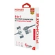 Кабель Promate PentaPower USB-C/USB-А to USB-C/microUSB/Lightning 1.2 м Grey (pentapower.grey) - зображення 7