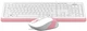 Комплект проводной A4Tech F1010 Pink/White (4711421947367) - изображение 2