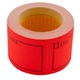 Ценник Buromax ЦІНА прямоугольный 150 шт 6 м 50x40 мм красный (BM.282109-05) - изображение 1
