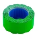 Ценник Buromax фигурный 500 шт 6 м 22x12 мм зеленый (BM.282201-04) - изображение 1