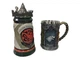 Подарочный набор Готика Кружка Game Of Thrones House Targaryen Fire And Blood Игра Престолов и Winter Coming 650/500 мл - изображение 1