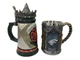 Подарочный набор Готика Кружка Game Of Thrones House Targaryen Fire And Blood Игра Престолов и Winter Coming 650/500 мл - изображение 5