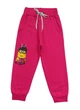 Теплі спортивні штани Minions Kids Wear для дівчинки 110 см Малинові 11855 - зображення 1