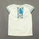 Вышиванка для девочки, голубой узор, SmileTime Ethnic рост 134 (LR24-09-2) - изображение 2