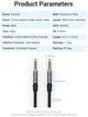 Кабель Vention TRRS Audio 3.5 мм Metal Type 2 м Black (BAQHH) - изображение 2