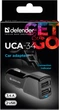 Автомобільний зарядний пристрій Defender UCA-34 2xUSB 5V/3.4А (83834) - зображення 5
