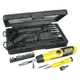 Викрутка Stanley Pistol Grip Ratchet 1/4" бітотримач реверсний, прецизійна викрутка, 38 біт, кейс, набір 40шт - зображення 3