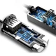 Автомобильное зарядное устройство Разветвитель на 4 USB-выхода Baseus Enjoy Together Black (5.5A) с защитой от перегрузки - изображение 4