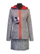 Кардиган Lucky Talin 17310 трикотажный 10-11 140-146 см Серый меланж - изображение 1