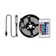 Cветодиодная лента с пультом UKC 5050 RGB 2м для фоновой подсветки телевизора USB 5,5V Bluetooth - изображение 1