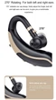 Гарнітура Bluetooth Earbuds V6 Golden - зображення 7