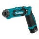Аккумуляторная отвертка шуруповерт Makita DF012DSE 7,2В + 2 АКБ 1,5 Ah + З/У + кейс электроотвертка ручной шуруповерт дрель (4134) - изображение 2