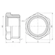 Футорка SD Forte 1"х3/4" ЗВ SF3742520 - зображення 2