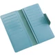 Кошелек женский кожаный купюрник вертикальный голубой ST 6745 light blue - изображение 2