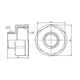 Переход SD Forte 1" 1/4х3/4" ВН SF3603220 - изображение 2