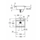 GROHE Мийка кварцова Sink K700 (31651AP0) - зображення 11