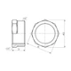 Футорка 1 1/2"Зх1 1/4"В нікельована SF3744032 Thermo Alliance - зображення 4