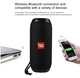 Бездротова портативна Bluetooth стерео колонка T & G 117 BLACK - зображення 5
