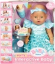 Інтерактивна лялька Бебі Борн зелені очі Baby Born Interactive Baby Doll Party Theme – Green Eyes - зображення 4