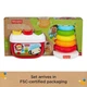 Игровой набор сортер и пирамидка Фишер-Прайс Fisher-Price Baby's First Blocks and Rock-a-Stack - изображение 2