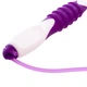 Скакалка со счетчиком и PVC жгутом SP-JPL Pro (l-2,8м, d-5мм, фиолетовый) (JPL-1233) - изображение 3