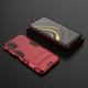 Чохол Iron для Xiaomi Poco M3 бампер протиударний з підставкою Red - зображення 2