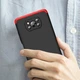 Чехол GKK 360 для Xiaomi Poco X3 / X3 Pro бампер противоударный Black-Red - изображение 7