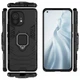 Чехол Fiji Ring для Xiaomi Mi 11 бронированный бампер с кольцом черный - изображение 3