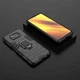 Чехол Iron Ring для Xiaomi Poco X3 / X3 Pro бампер противоударный с подставкой&nbsp;Black - изображение 2